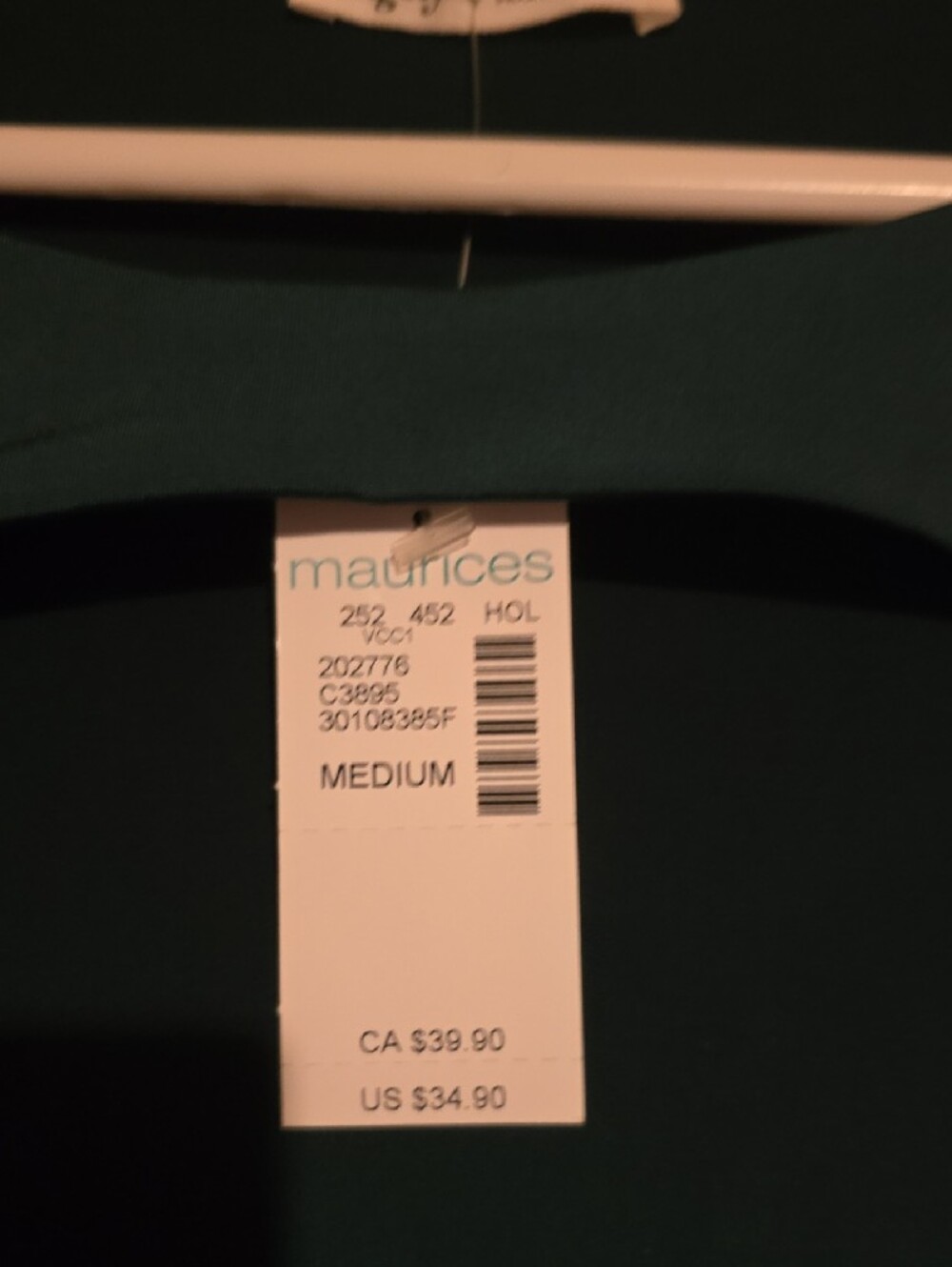 Maurices Edgely Long Sleeve With Peekaboo Neckline - Picture 2 of 3